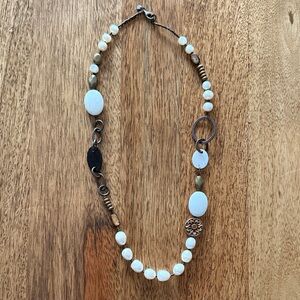 Silpada Mixed Bead / Pearl Necklace